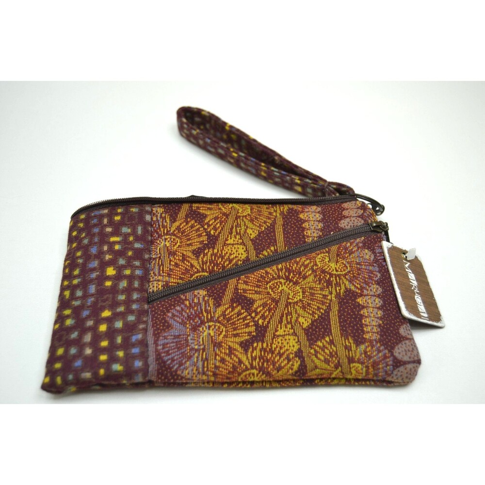 Beautiful Maruca Designs Beetle Wristlet Clutch Tapestry Made in USA Boulder CO